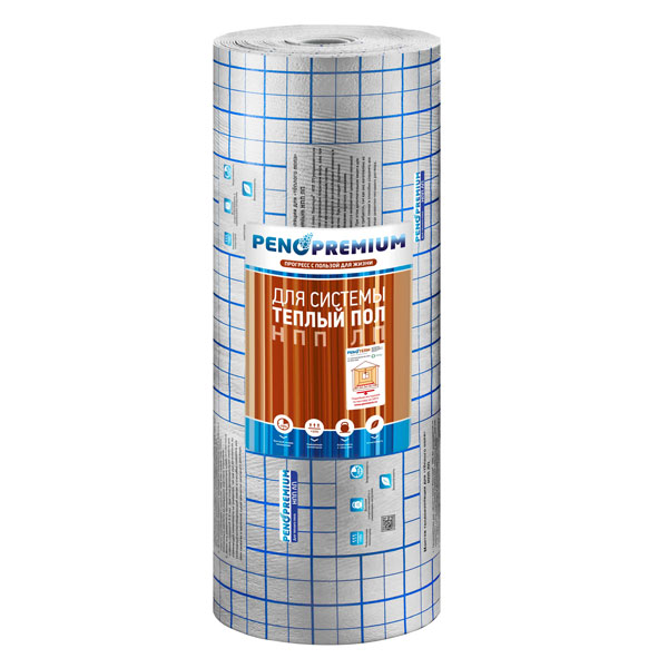 Отражающий изоляция Пенотерм НПП ЛП 4х1200х25 мм