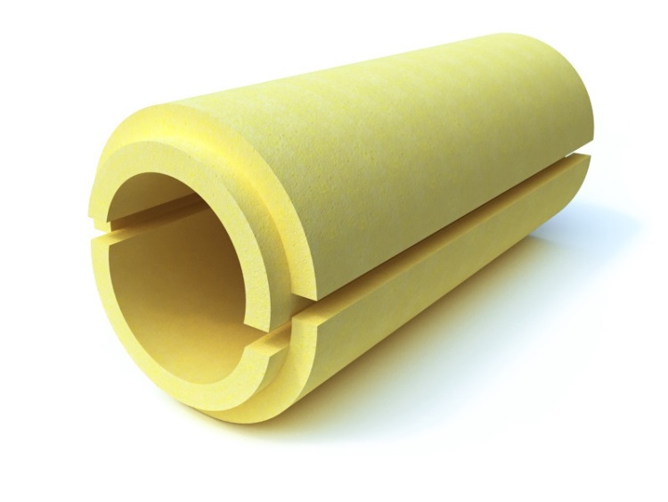 Скорлупа  для теплоизоляции труб ППУ С 1000х1420х100 мм