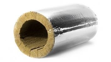 Цилиндр минераловатный ЭКОРОЛЛ КВ-100 ФА 1000х35х50 мм