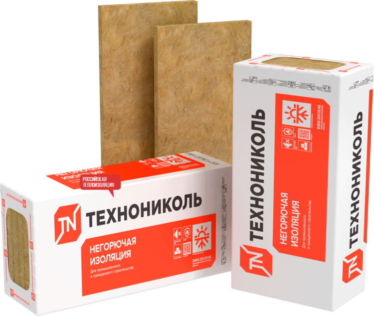 Утеплитель Технониколь Технофас 1200х600х100 мм 3шт. уп