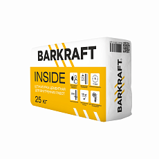 BARKRAFT Штукатурка цементная INSIDE 25 кг/56шт